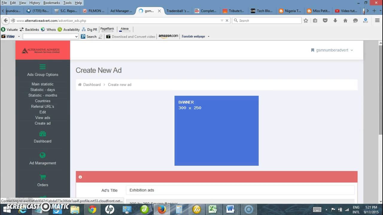 Video tutorial on how to upload ads youtube