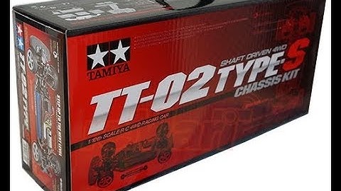 Tamiya TT-02 Type-S Chassis Kit Time lapse Build