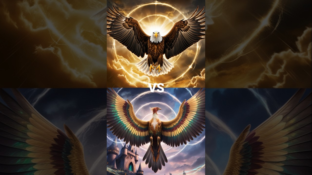Legendary Eagle vs Phoenix vs (dragon, monster, simurgh, peacock) 