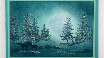 Snow Scene with Snow Front Stamp Set