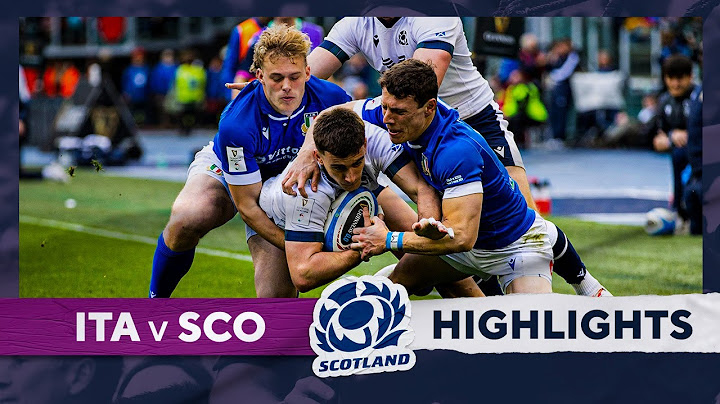 HIGHLIGHTS | Italy v Scotland | Guinness Men's Six Nations 2024