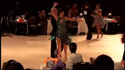 Carolyn and Allen - Latin Closed Silver Freestyles - Windy City Open 2013