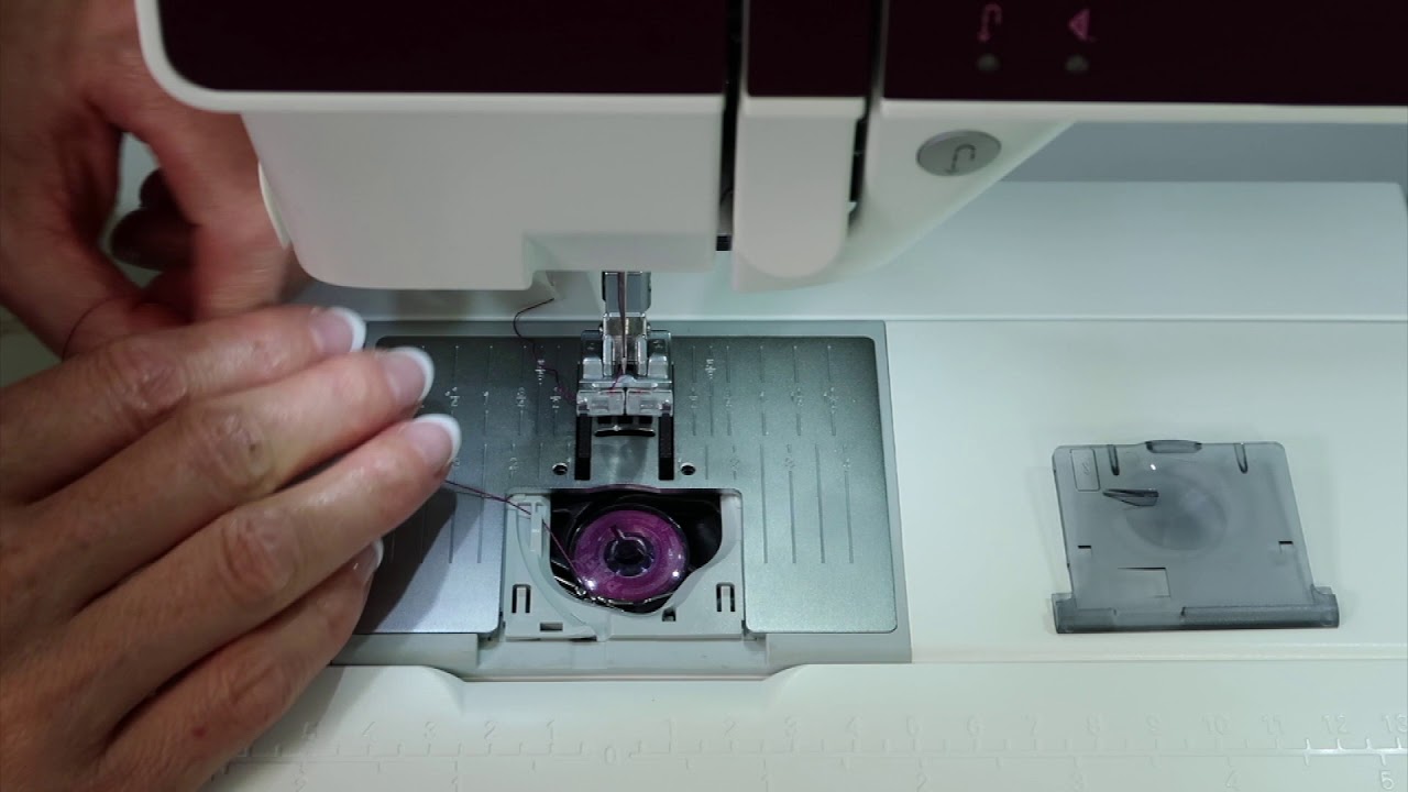 Pfaff quilt expressions 4.2 5 Inserting a Bobbin YouTube