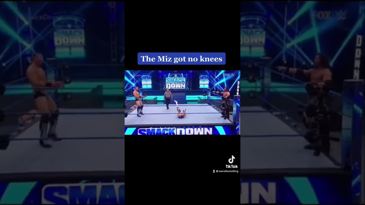 The Miz Got No Knees Wwe Shorts Wrestling