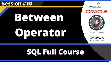 SQL - Part 10 - Between Operator