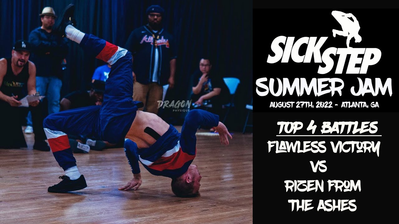 Sick Step Summer Jam 2022 | Top 4 Breaking Battles | Flawless Victory vs Rizen From The Ashes