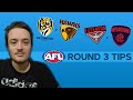 ROUND 3 TIPS | AFL 2020