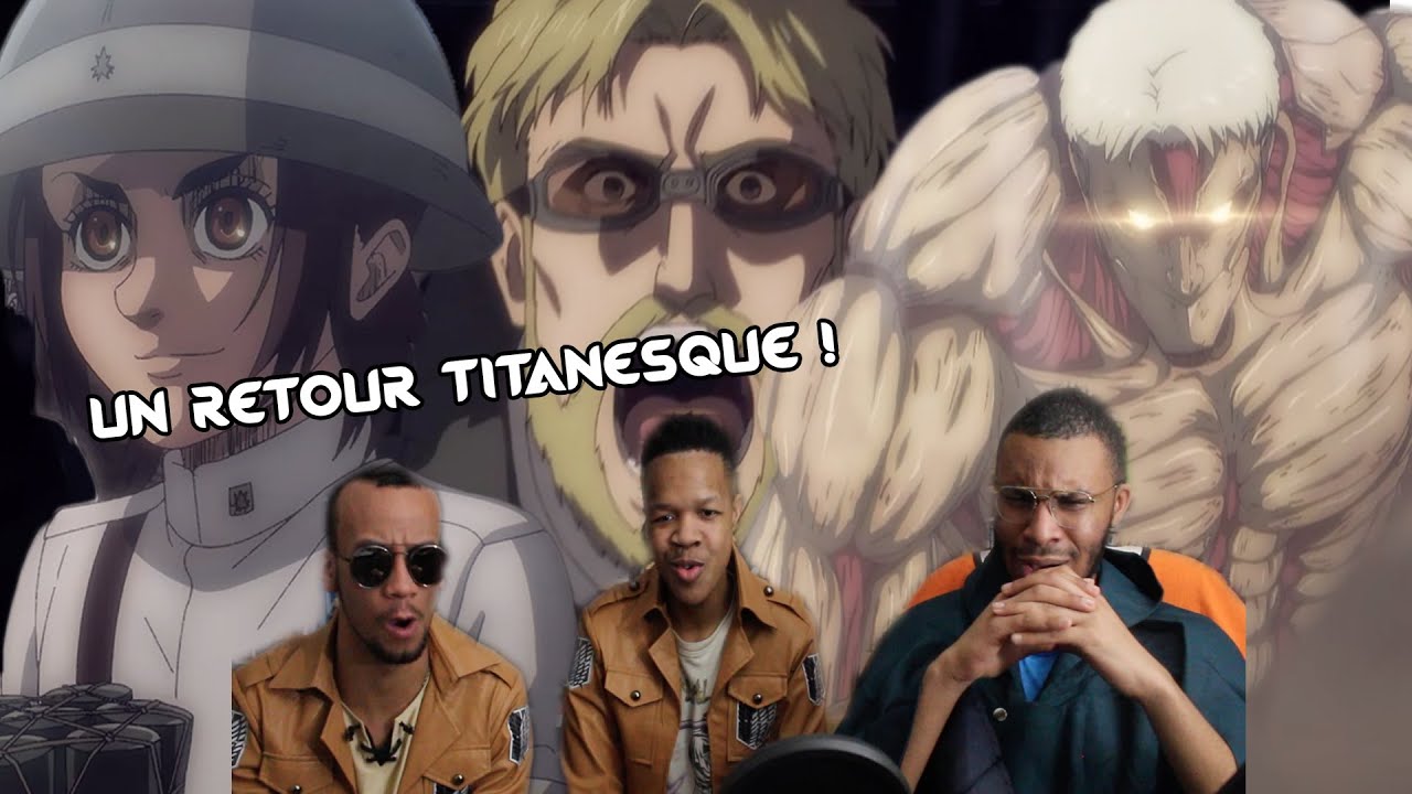 Shingeki No Kyojin Saison 4 Ep 19 Vostfr UN RETOUR ÉPIQUE !! Shingeki No Kyojin Saison 4 EP 1 (REACTION