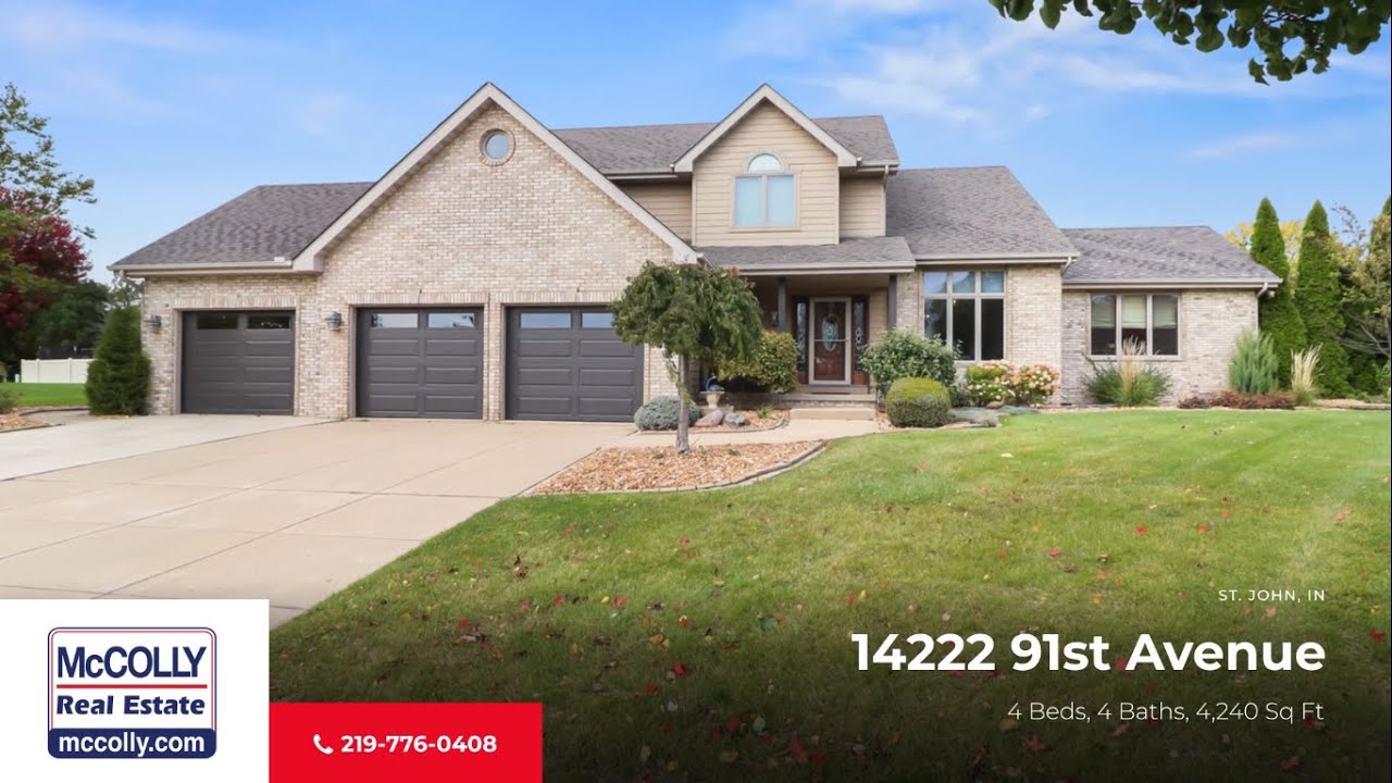 14222 91st Avenue, St. John, IN MLS 11655136 McColly YouTube