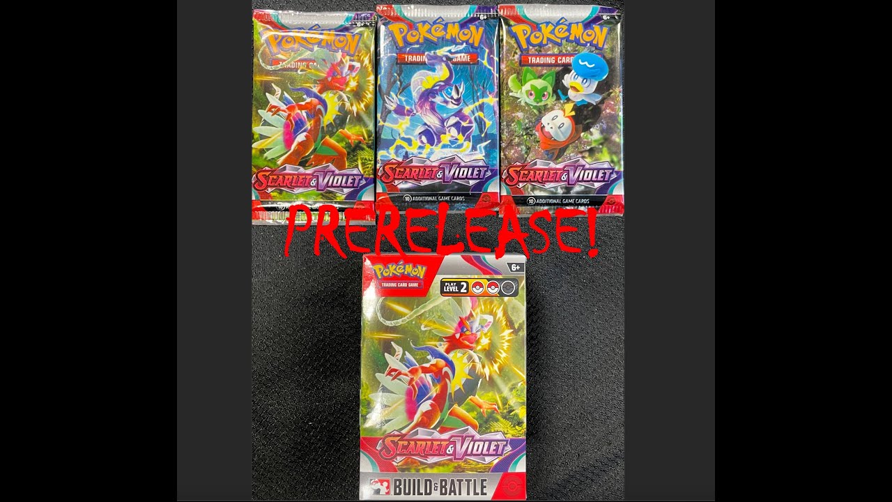 Pokemon Scarlet and Violet Prerelease!
