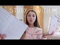 study with me at home (online school)