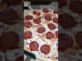 ASMR Extra Large Pepperoni Pizza #shorts #asmr #viral #tiktok