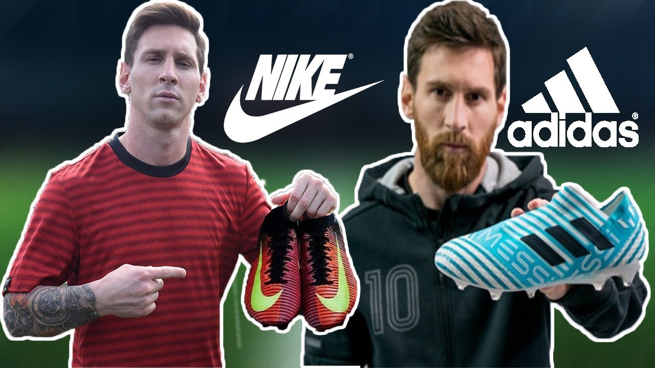 is messi nike or adidas