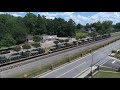 N&W on 370 and 371, 153 a Military Train and More