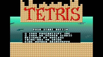 Tetris Music Game (Mega Drive) Better Quality