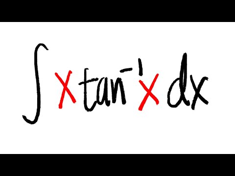 Integral Of X Tan 1 X Youtube Integral Of X Tan 1 X Youtube