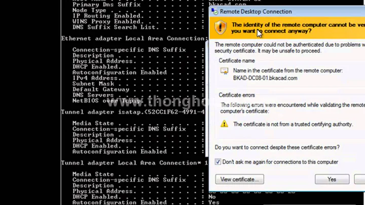 0.5 Hướng dẫn Remote Desktop trên windows server 2008