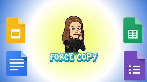 How to Force a Copy in Google Forms, Sheets, Docs, and Slides