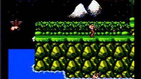 Contra - After NES Toploader AV Mod