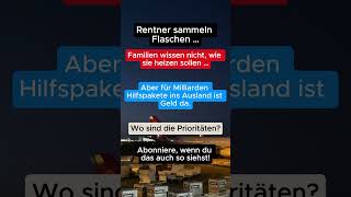 Die Deutschen Hilfspakete sind unfassbar! 😲 #deutschland #politik #steuern #außenpolitik