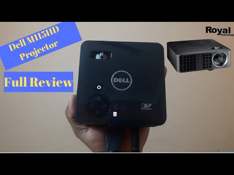 Dell M115HD Portable Projector Full Review in Hindi