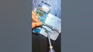 Jio phone Dead Repair CPU Reballing @mk_repairing #jio #cpu #repair