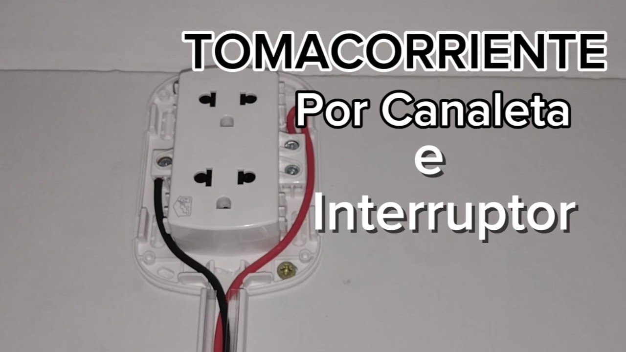 Cómo Instalar un Tomacorriente Pasando por el Interruptor y el Foco ...