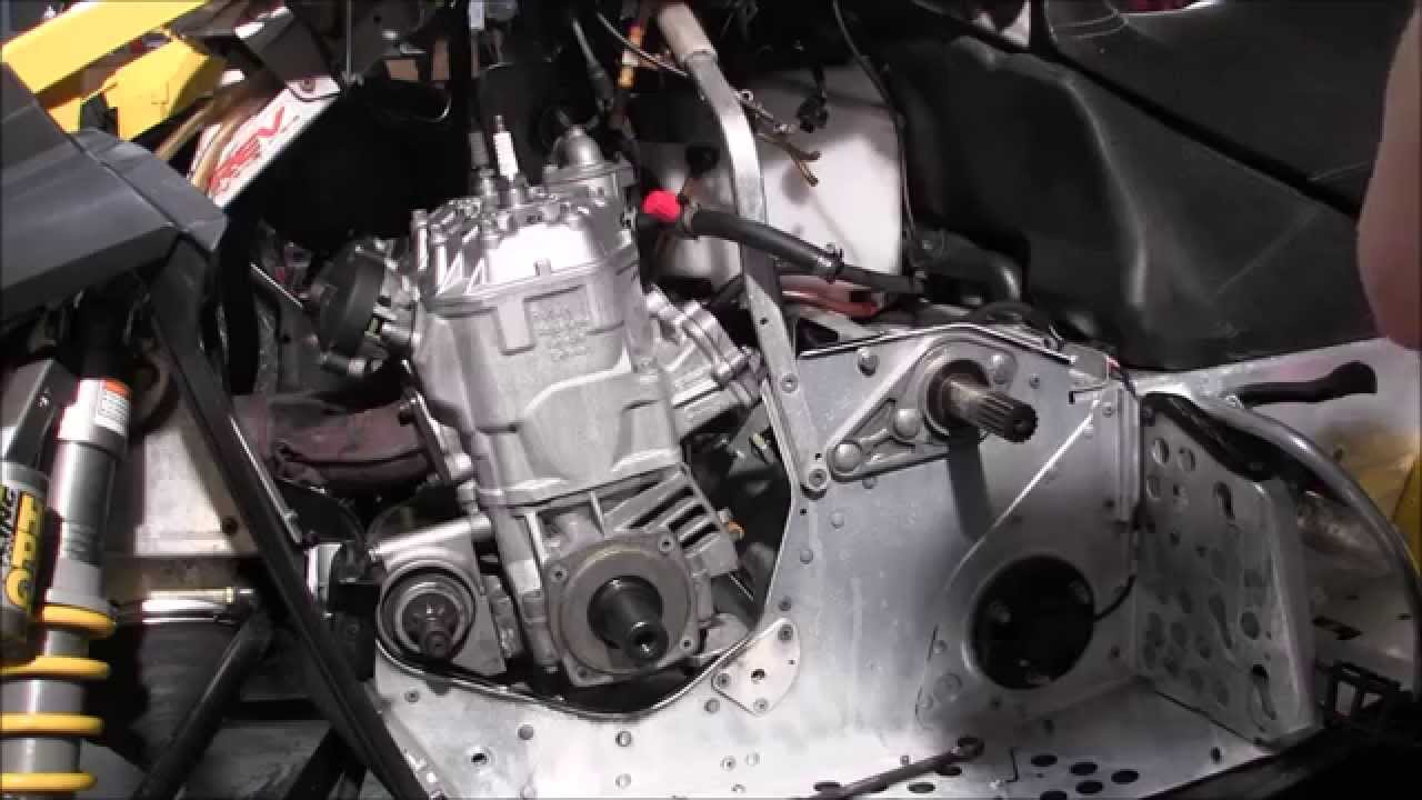 Skidoo Rev 800 motor install part 2 Episode 13 YouTube