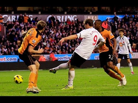 STUNNING GOAL! | Johan Elmander skill & cool finish v Wolves