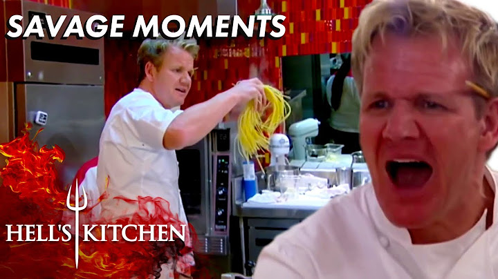 Gordon Ramsay Being Absolutely Savage | Hell's Kitchen | Part One