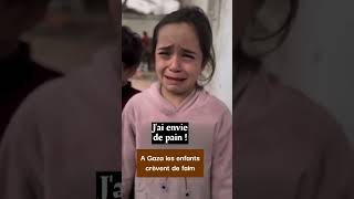 😭😭 : A Gaza les enfants crèvent de faim Palestine 🇵🇸😭❤️