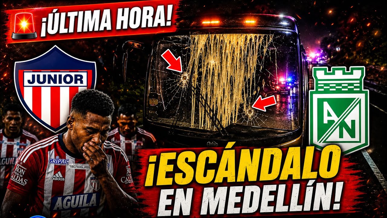 Junior en Medellín: tensión e inconvenientes antes de la final