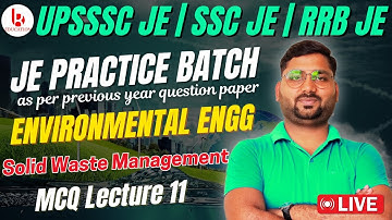 Environmental Engineering | Lecture 11 | Solid Waste Management MCQ