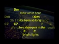 THE REVIVALISTS WISH I KNEW YOU KARAOKE in Dm