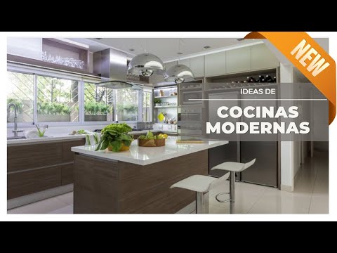 Video: Diseño de cocinas modernas 2021