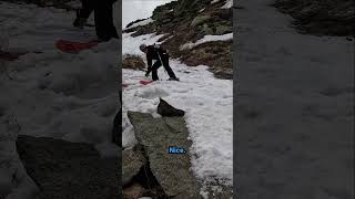 POV: Tuckerman Ravine Ski Descent (Left Gully)