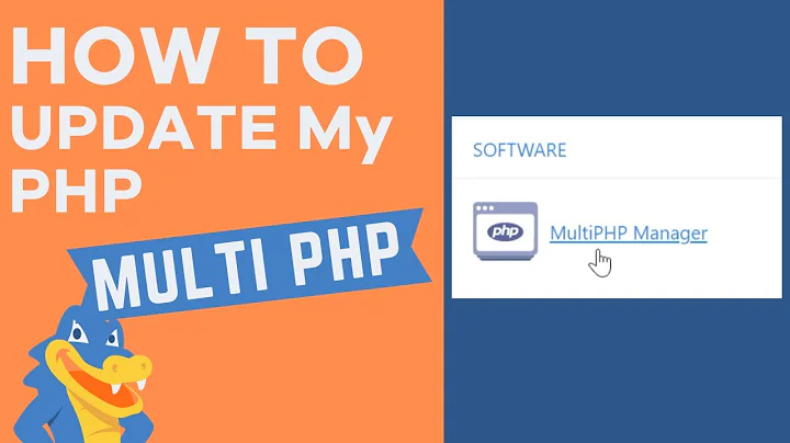 How To Update PHP Version with MultiPHP Manager - HostGator cPanel