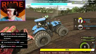 Literalmente atolado #farmingsimulator #atoleiro #fazenda #plantio #newholland