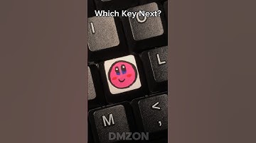 Drawing On A KEYBOARD With Posca Markers! K is for KIRBY! #shorts #drawing #kirby