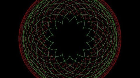 #spirograph #4bit #image #render with #my 100% #pure #python #graphics #library