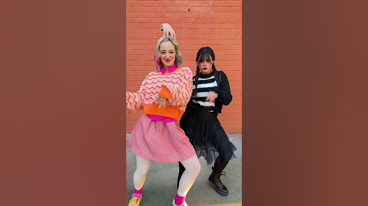 Enid convinced Thing and Wednesday to make a Short 💅#wednesdayaddams #enid #dance #results #vfx