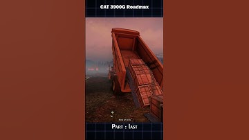 CAT 3900G Roadmax in Snow Runner | Part : Last | #snowrunner #shorts #viral #trending #youtube