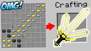 RAHASIA CARA BIKIN $10.000 PEDANG CAHAYA *OVERPOWER* YANG DILARANG NOTCH DI MINECRAFT!