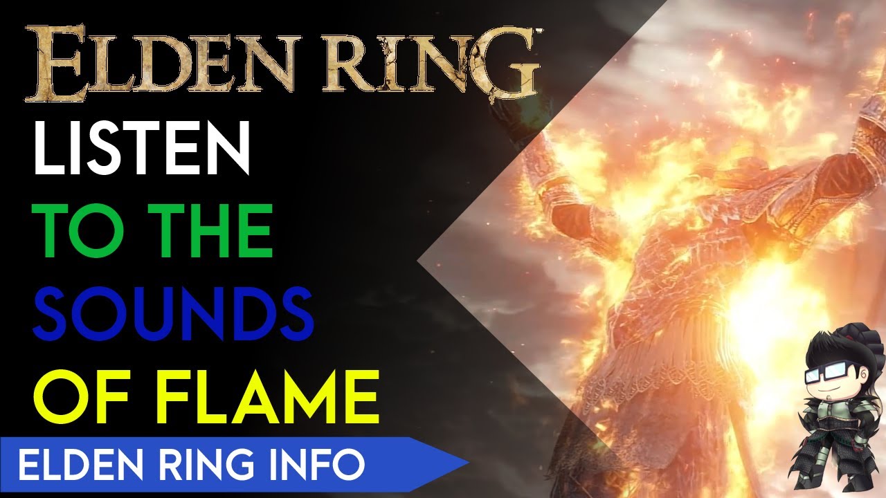 (SECRET) Listen To The Sound of Flames Scene Elden Ring YouTube