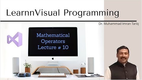 Visual Programming (Lecture #10) in Urdu and Hindi