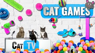 CAT Games | Ultimate Cat Toy Compilation Vol 4  | Cat TV Cat Toy Videos For Cats to Watch