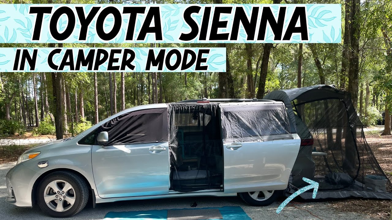 Toyota Sienna Camper Van Tour