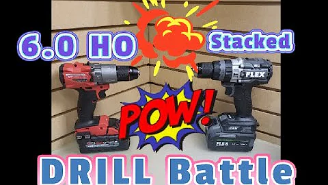 Milwaukee Vs Flex With Big Lag! Flex with Stacked Both 6.0!!