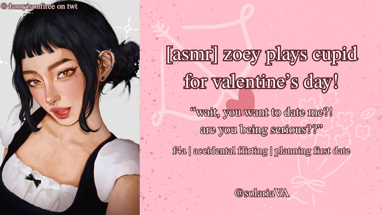 [ASMR] Zoey Plays Cupid For Valentine's Day! [K-Pop Demon Hunters] [Zoey x Listener] [F4A]