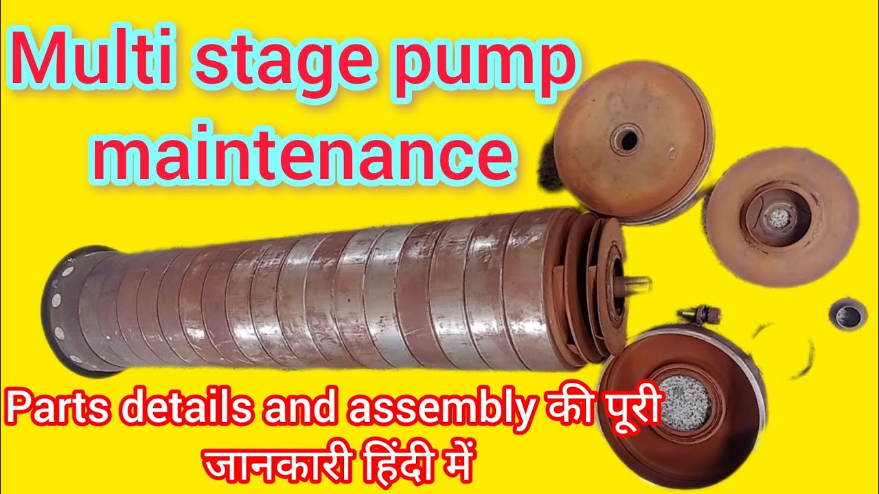 multi stage pump maintenance feed water pump details pump parts